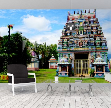 Bild på temple tamoul